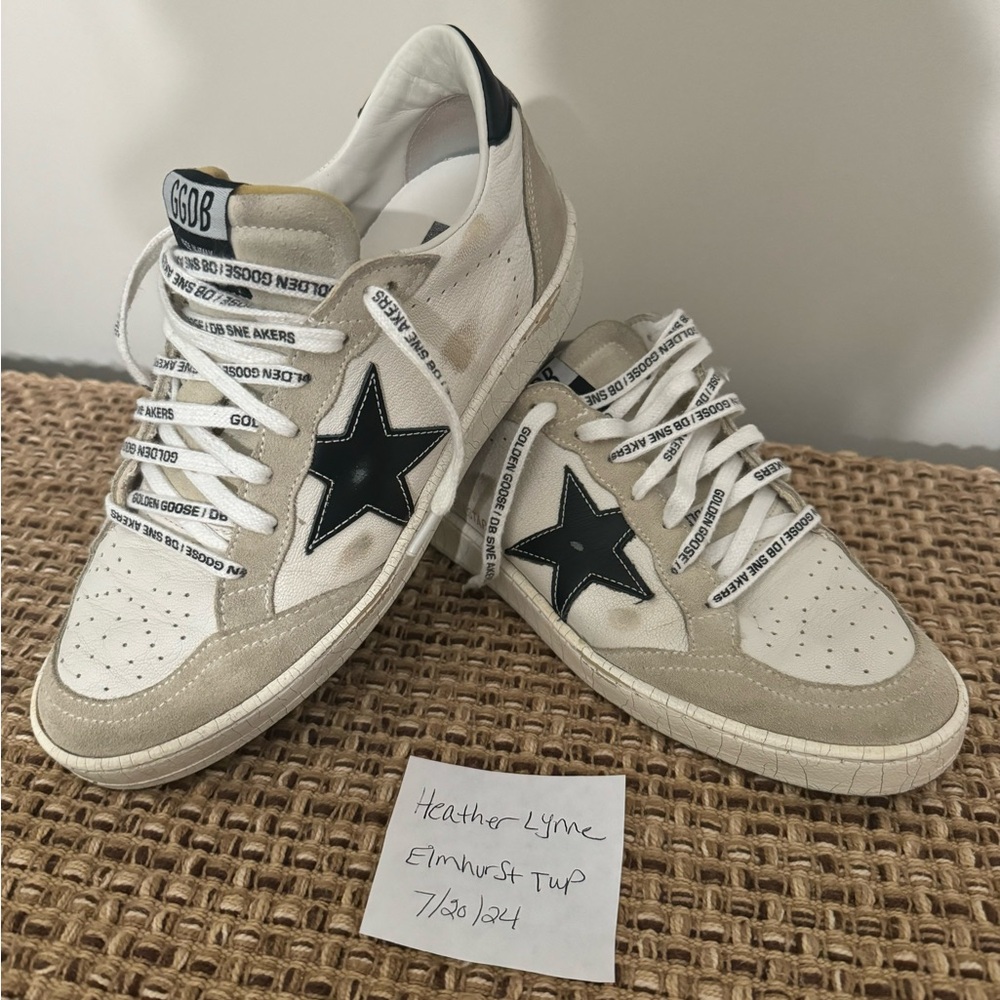 🦄 Golden Goose Black and White Ballstars 🦄